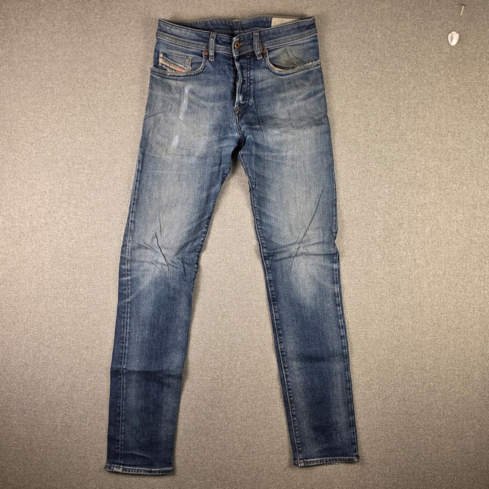 Diesel Vintage Regular Slim Tapered Jeans Blue Wash Size 29 Denim Old MoneyY2K
